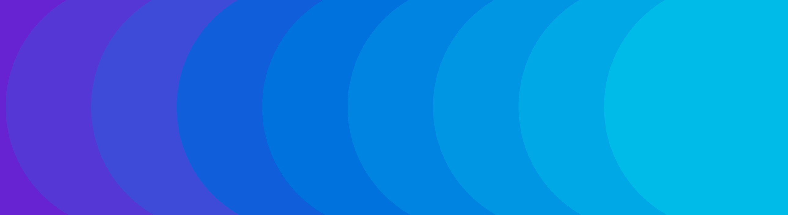 Dynamic gradient banner